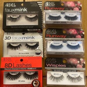 Ardell Lashes New Unopened 6 packs/pairs